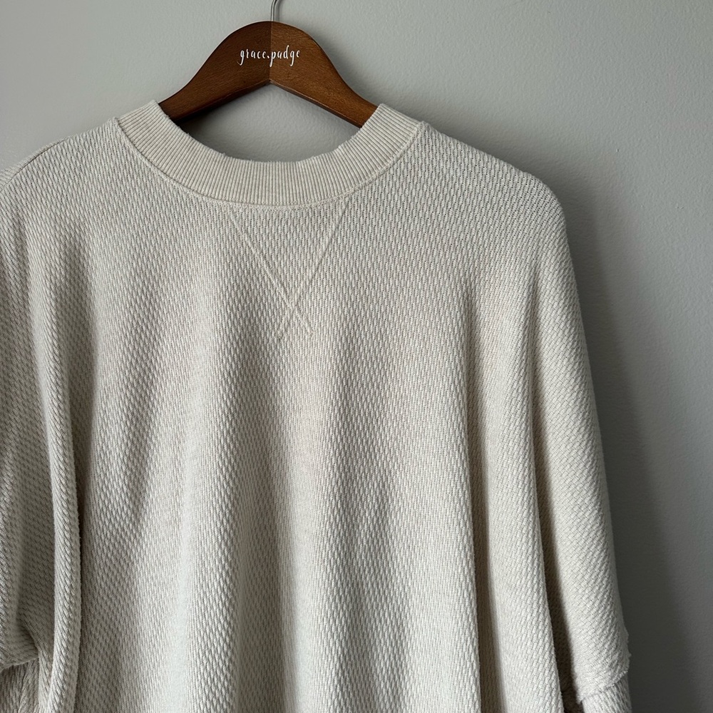 Aerie | Textured Crewneck Sweater - Picture 1 of 5